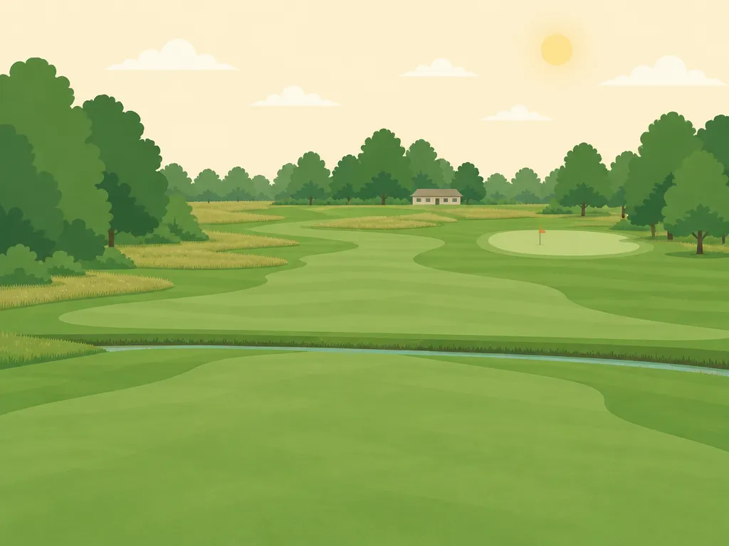Illustration of Coakley-Russo Memorial Golf Course