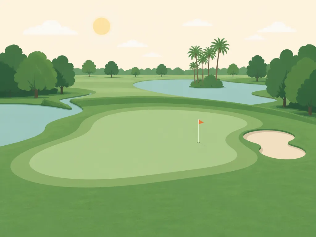 Illustration of Lemon Bay Golf Club