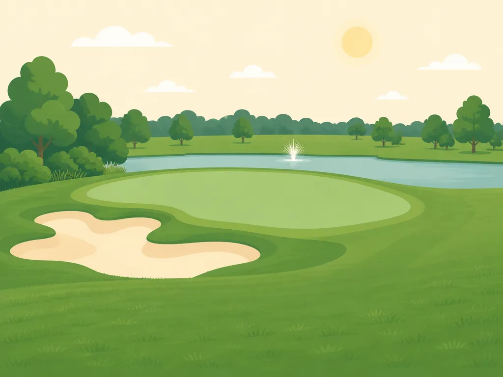 Illustration of Shadowood Golf Course