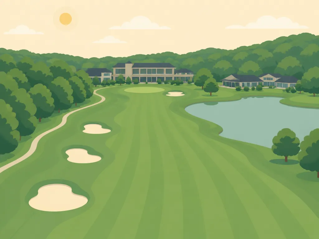Illustration of Gaylord Springs Golf Links