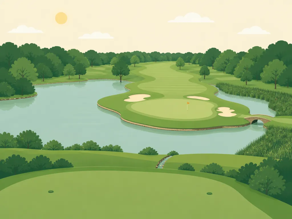 Illustration of Bedford Golf & Tennis Club