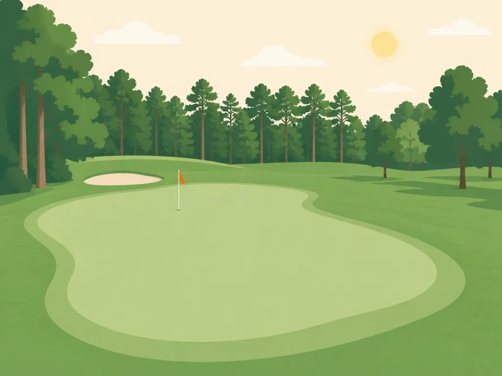 Illustration of Maplewood Golf Course