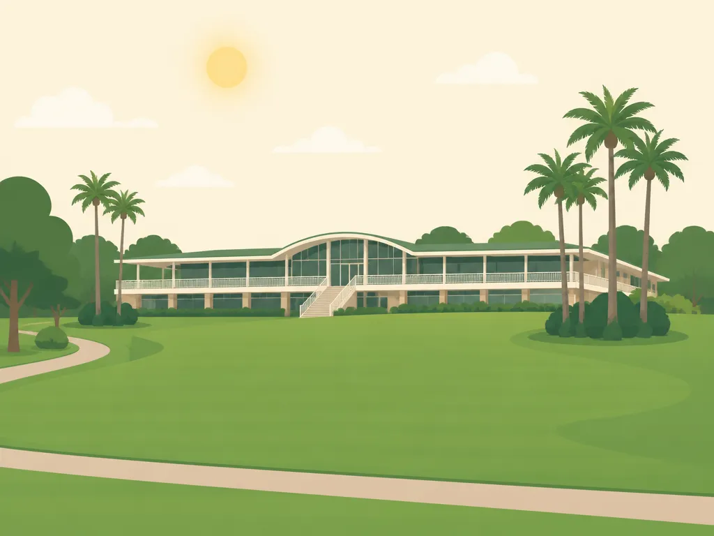 Illustration of Lone Palm Golf Club