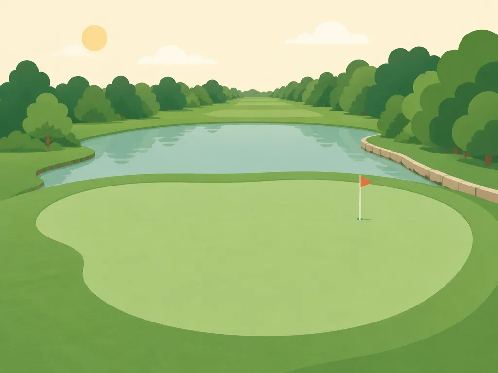 Illustration of Hickory Creek Golf Course