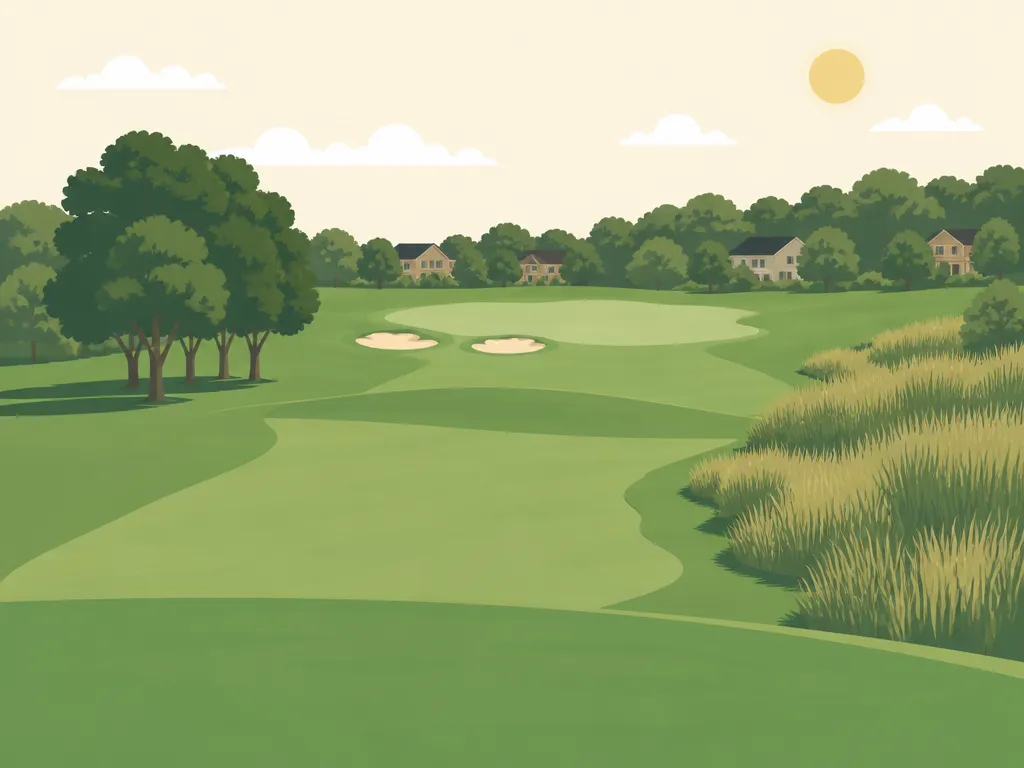 Illustration of The Golf Club at Twin Creeks