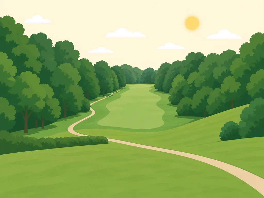 Illustration of Suffolk Golf Course