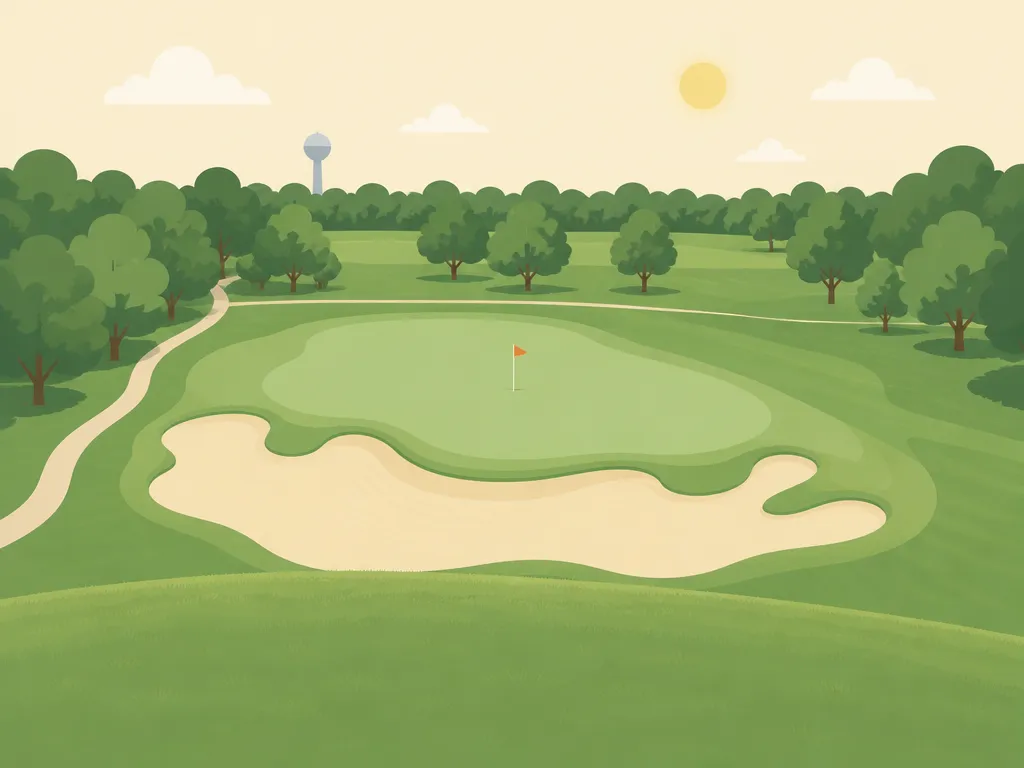 Illustration of Springbrook Golf Course