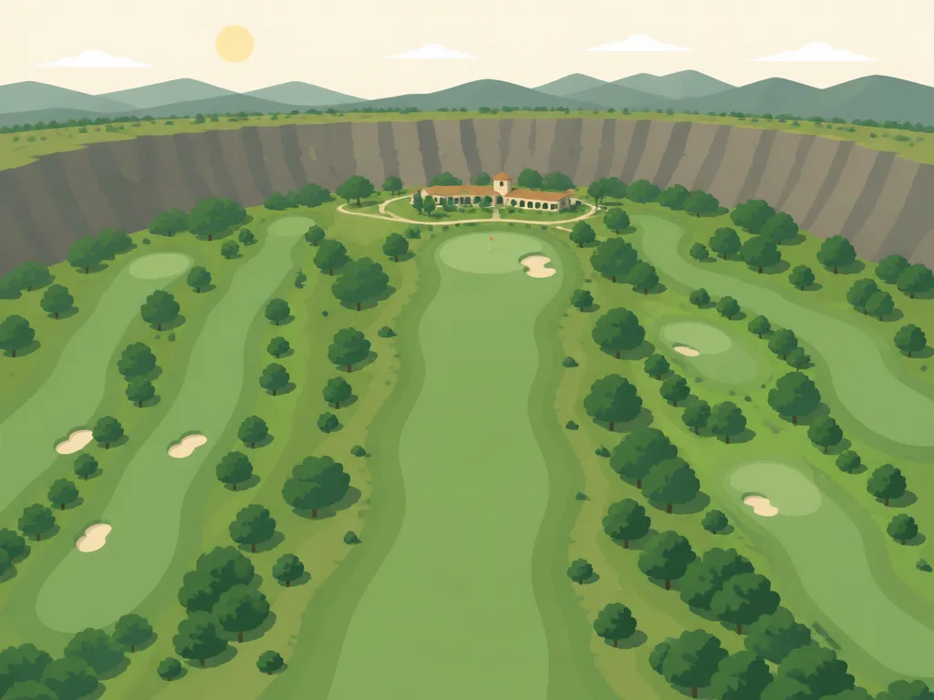 Illustration of Bandama Golf