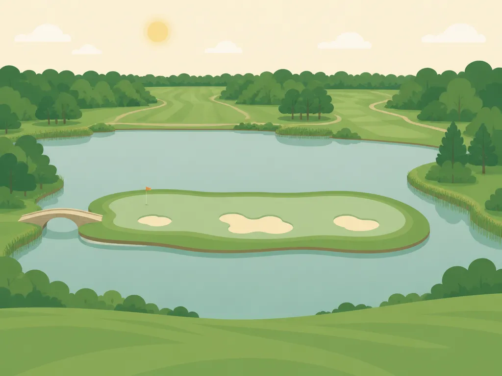 Illustration of Carman Creek Golf Course