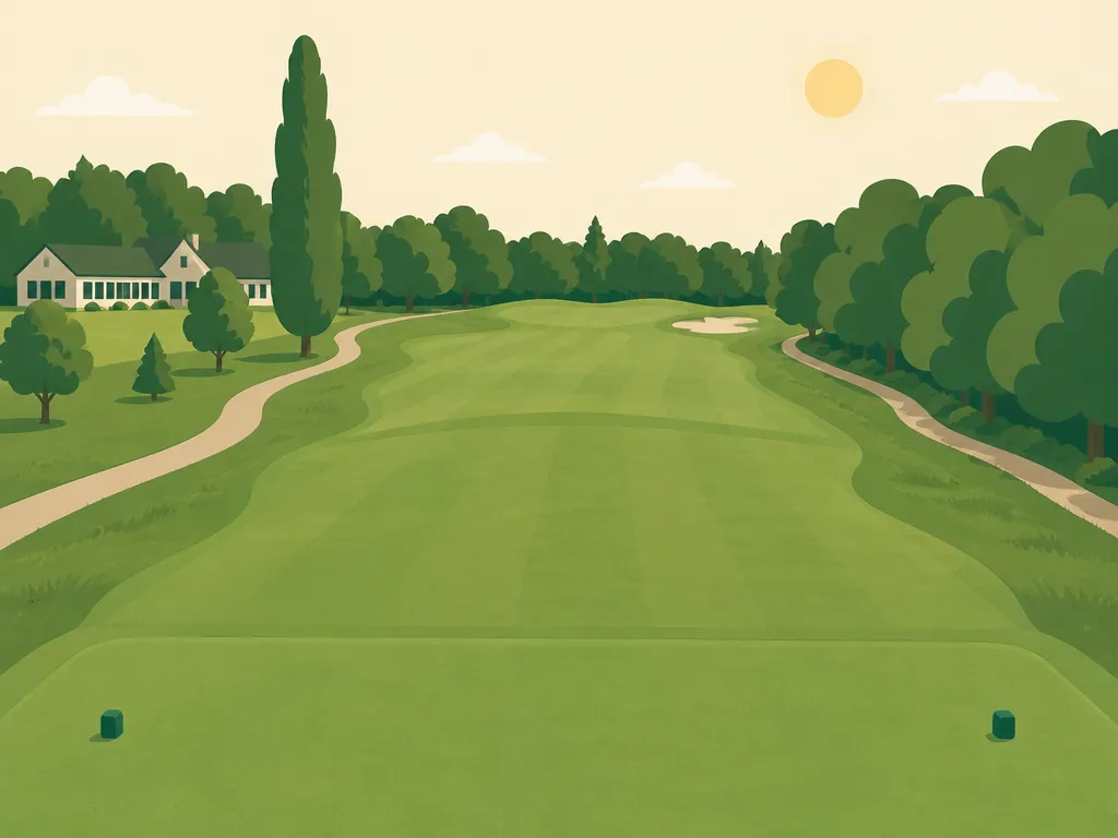 Illustration of Lake Wilderness GC