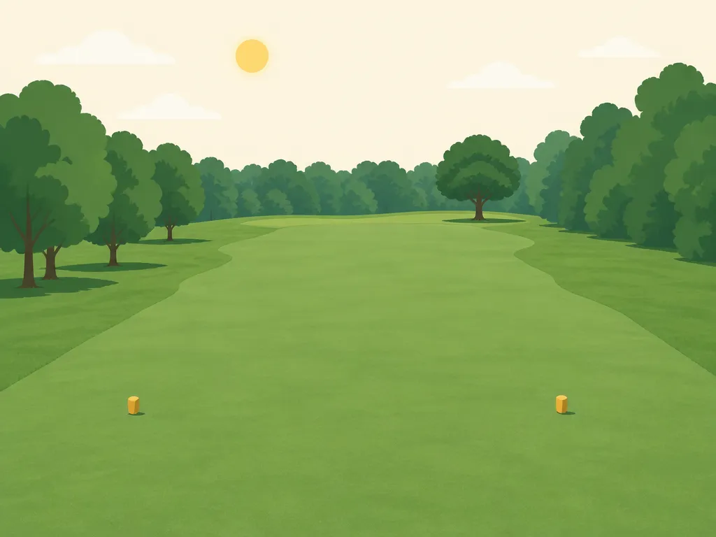 Illustration of Albany Golf Course