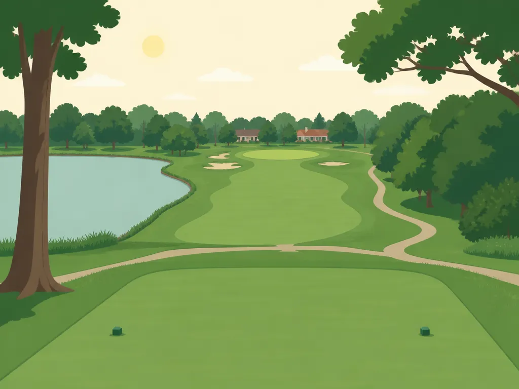 Illustration of Winnetka Golf Club