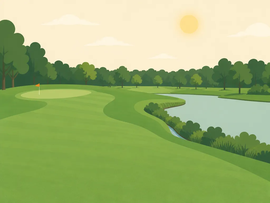 Illustration of Rolling Meadows Golf Course