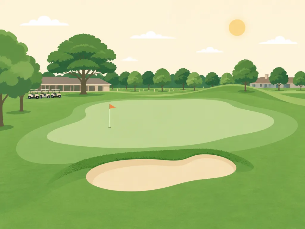 Illustration of Peninsula Golf Club