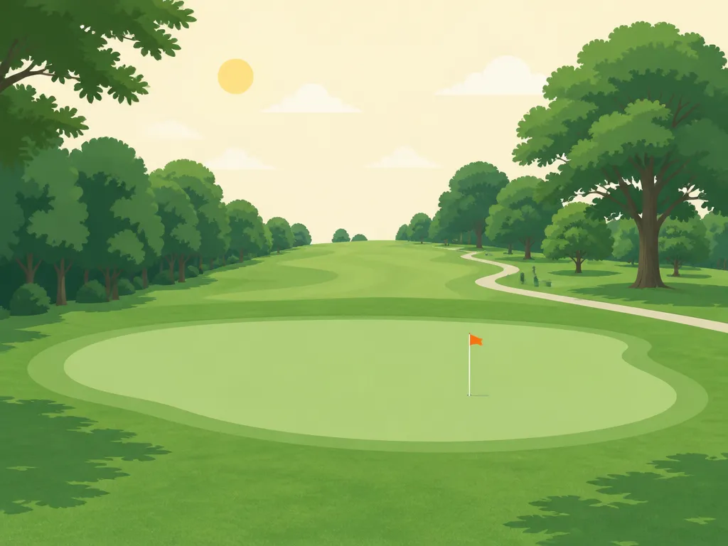 Illustration of Deerfield Golf Club