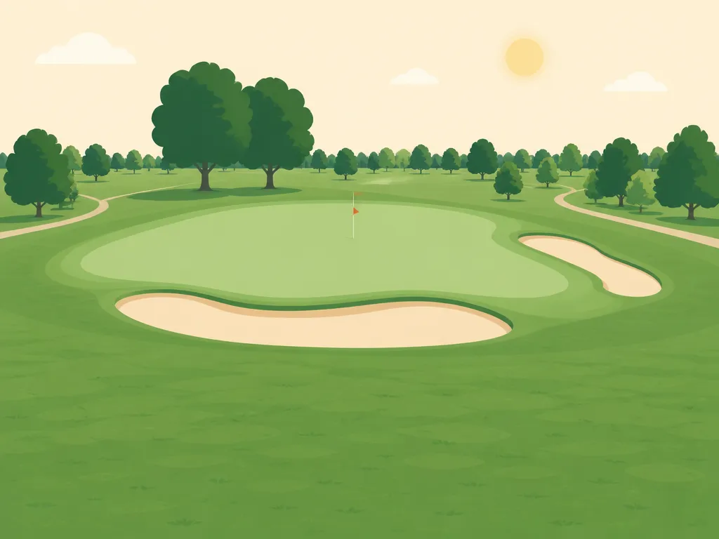 Illustration of Golfclub Urloffen (Meisterschaftsplatz)