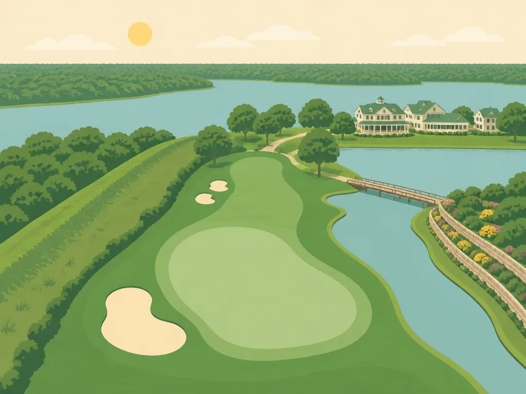 Illustration of Lockwood Folly Country Club