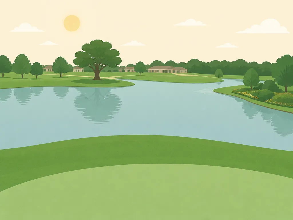 Illustration of Swan Valley Golf Course