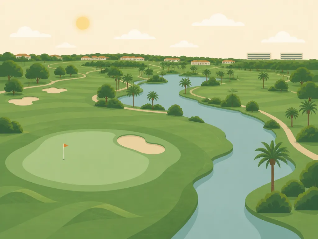 Illustration of Salgados Golf Course