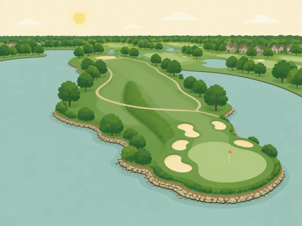 Illustration of Rockwall Golf & Athletic Club