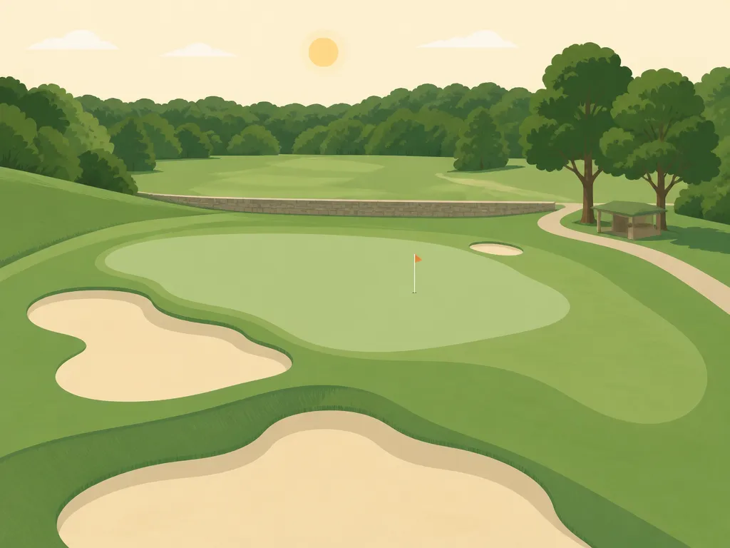 Illustration of Hoover Country Club