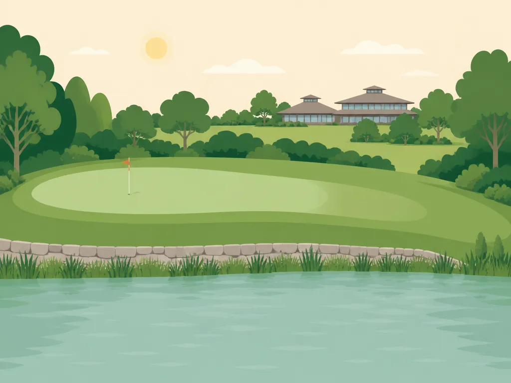 Illustration of Fescue's Edge Golf Club
