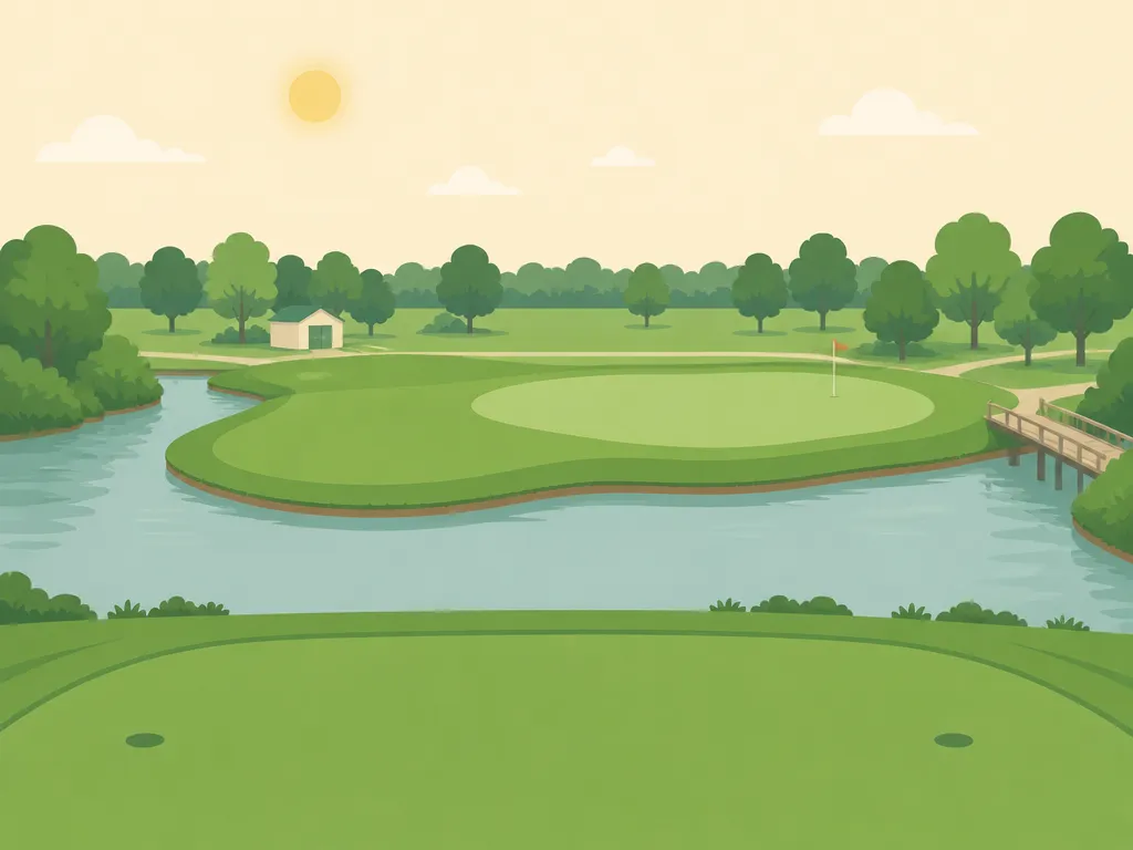 Illustration of Springvale Golf Course