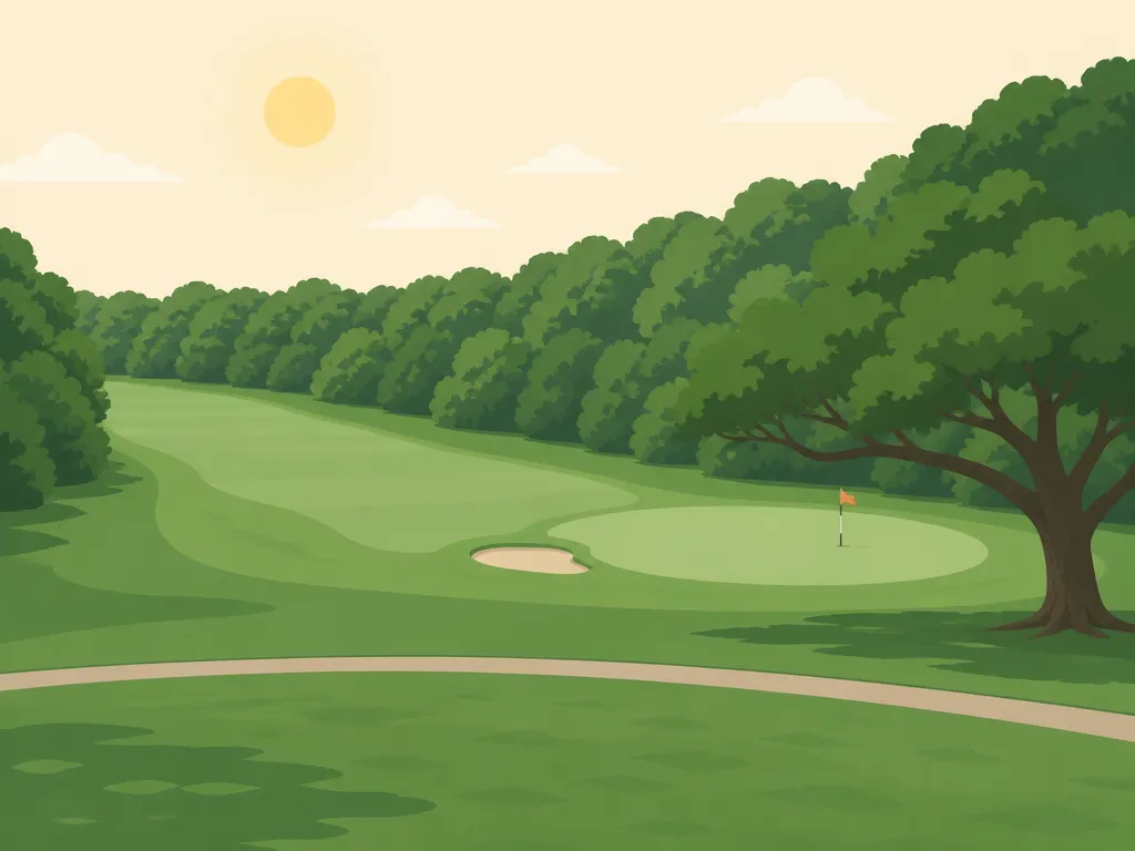 Illustration of Ruggles Golf Course