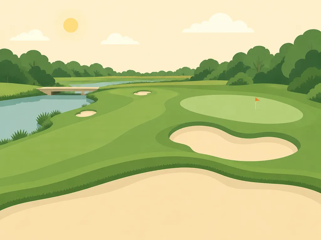 Illustration of Maroochy River Golf Club