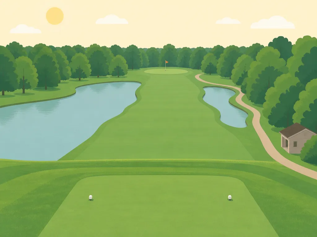 Illustration of Flint River Municipal Golf Course