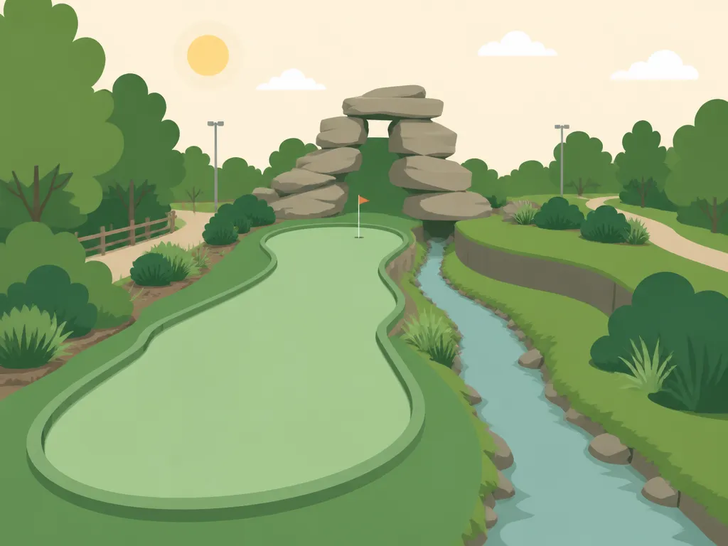 Illustration of Washington Township Golf Course