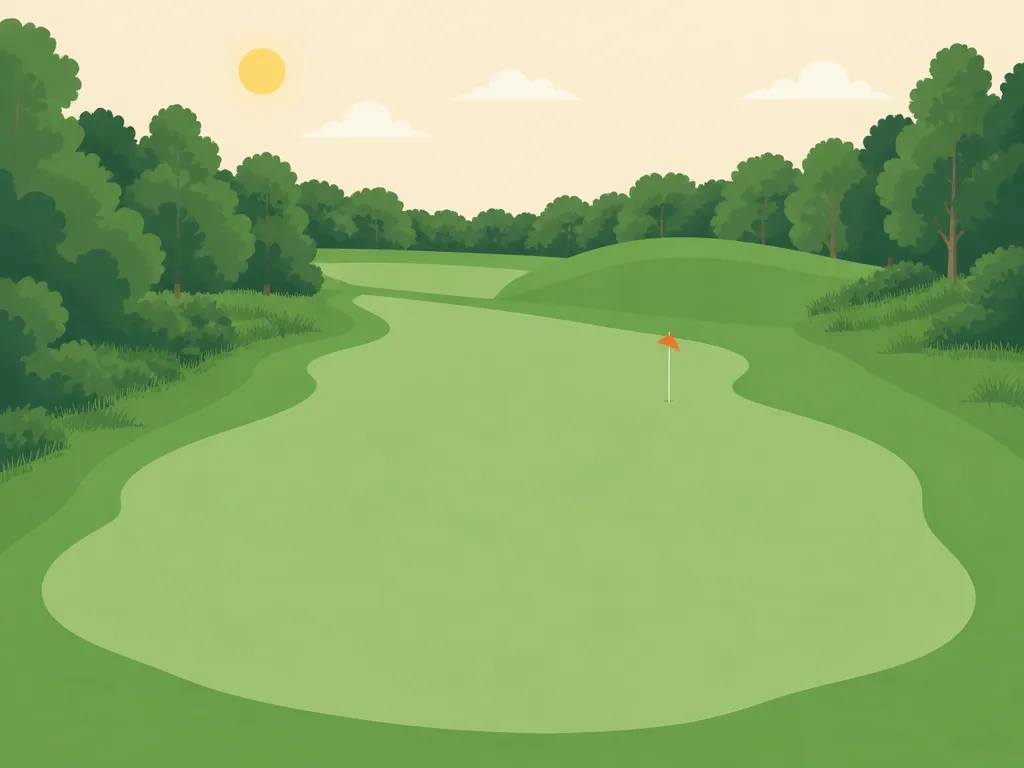 Illustration of Hidden Haven Golf Club