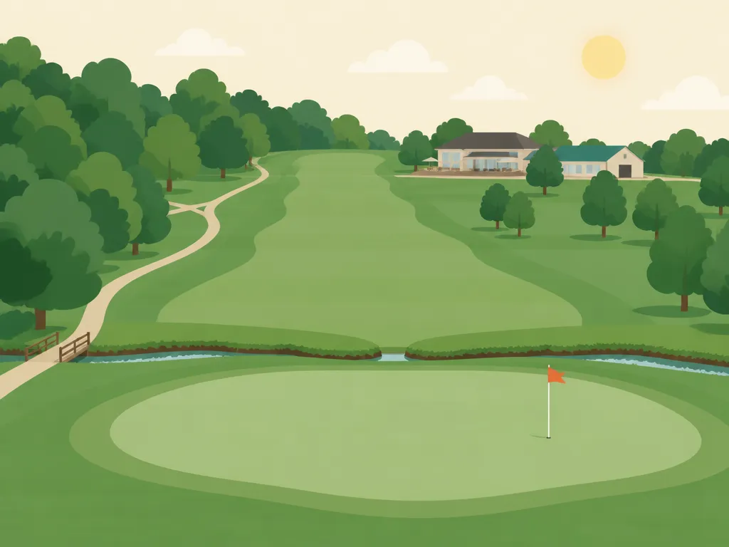 Illustration of Twelve Stones Crossing Golf Club
