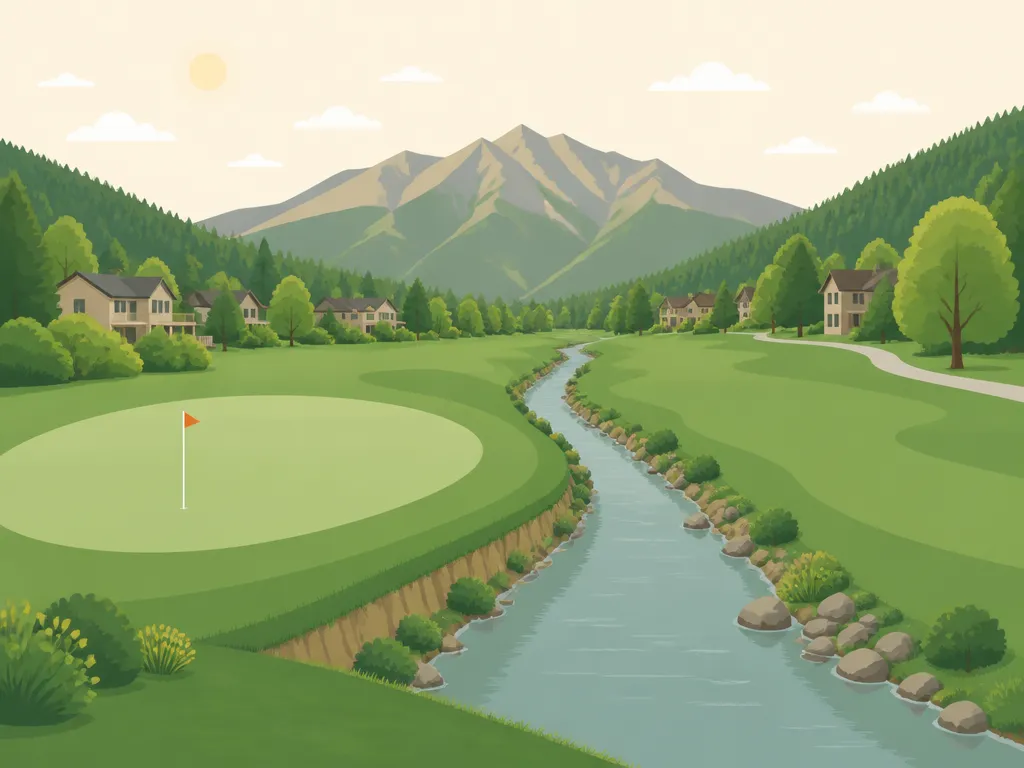 Illustration of Ironbridge Golf Club
