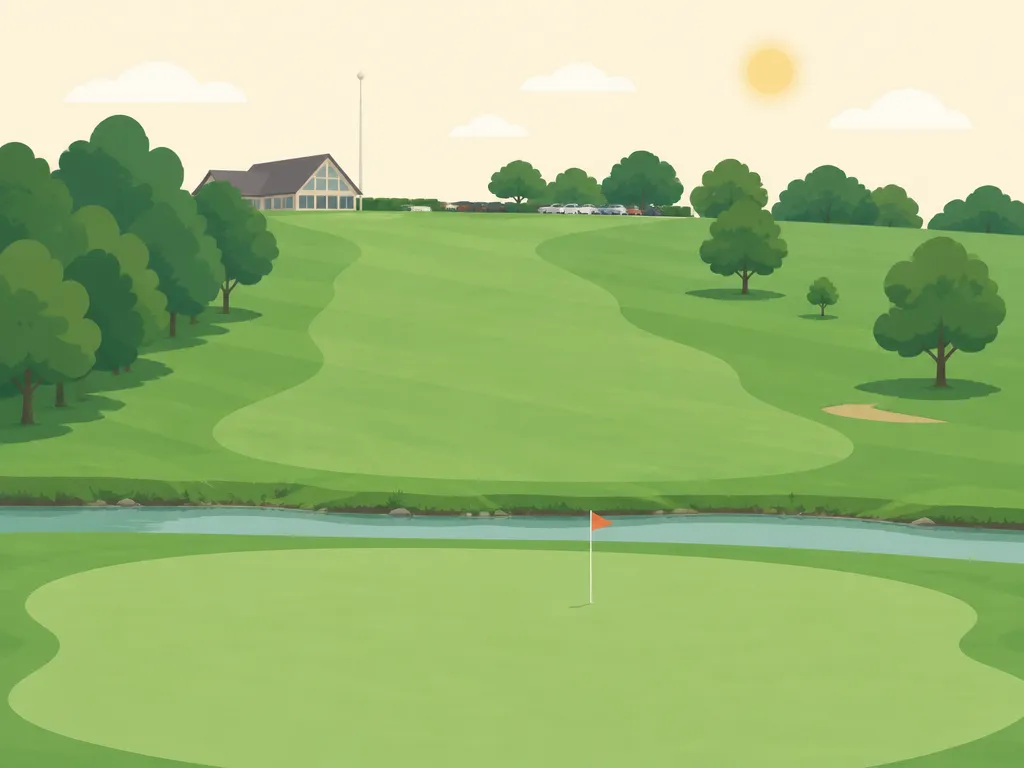 Illustration of Scenic Heights Golf Course