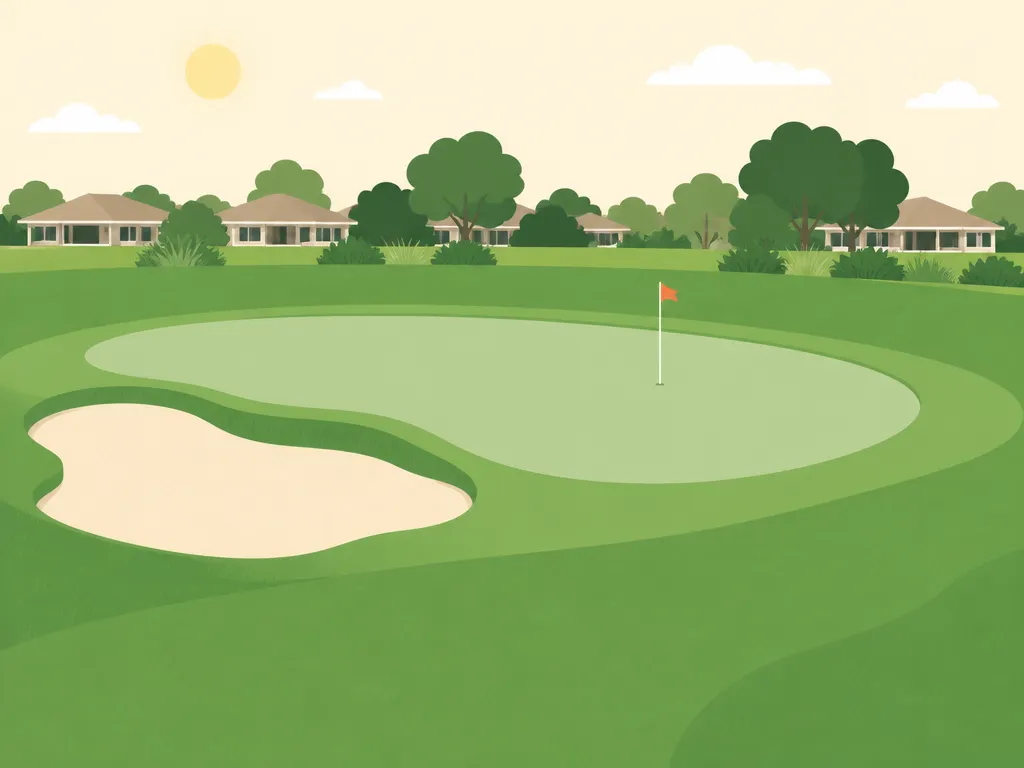 Illustration of The Villages - Executive Golf Trail (Bogart)