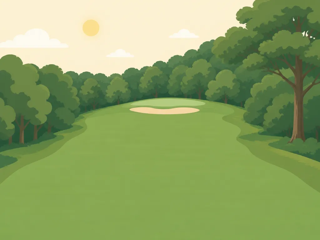 Illustration of Mitchell's Golf Complex