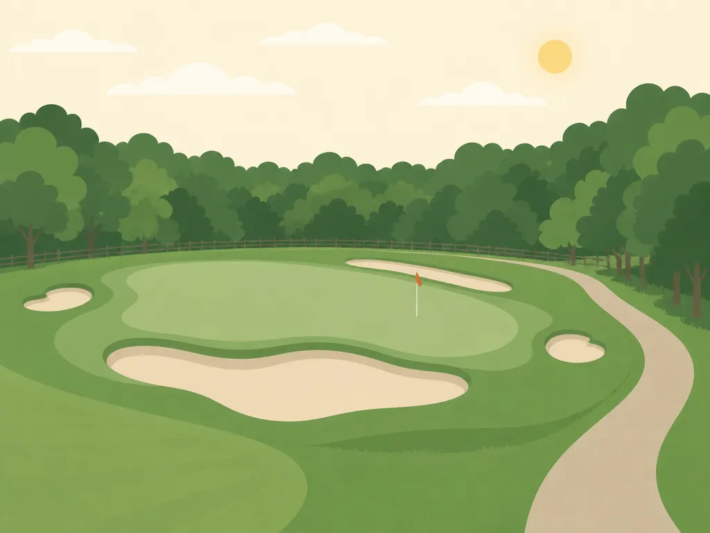 Illustration of The Club at Lake Sinclair