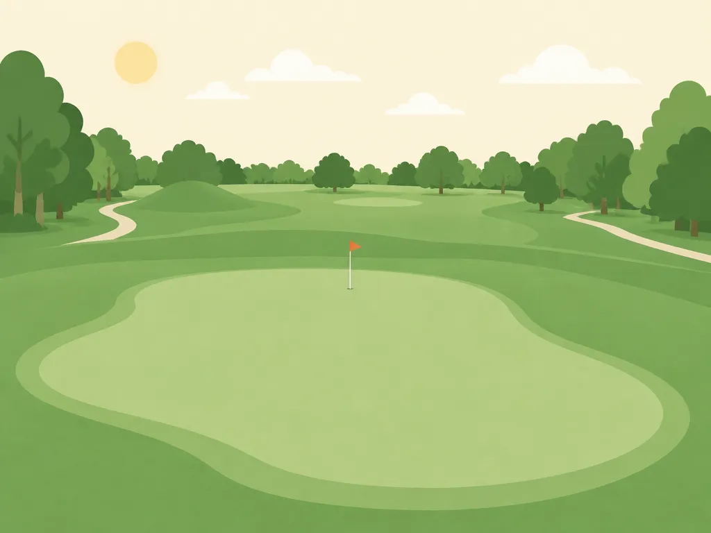Illustration of Duck Creek Golf Club