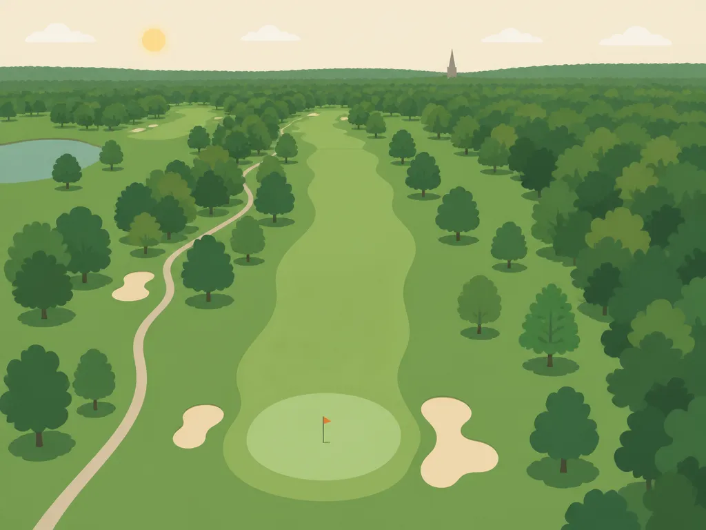 Illustration of Shackamaxon Country Club