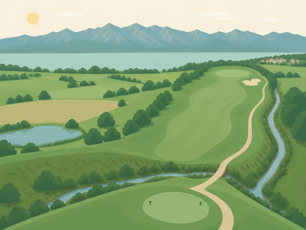 Illustration of Golfclub am Attersee Westufer