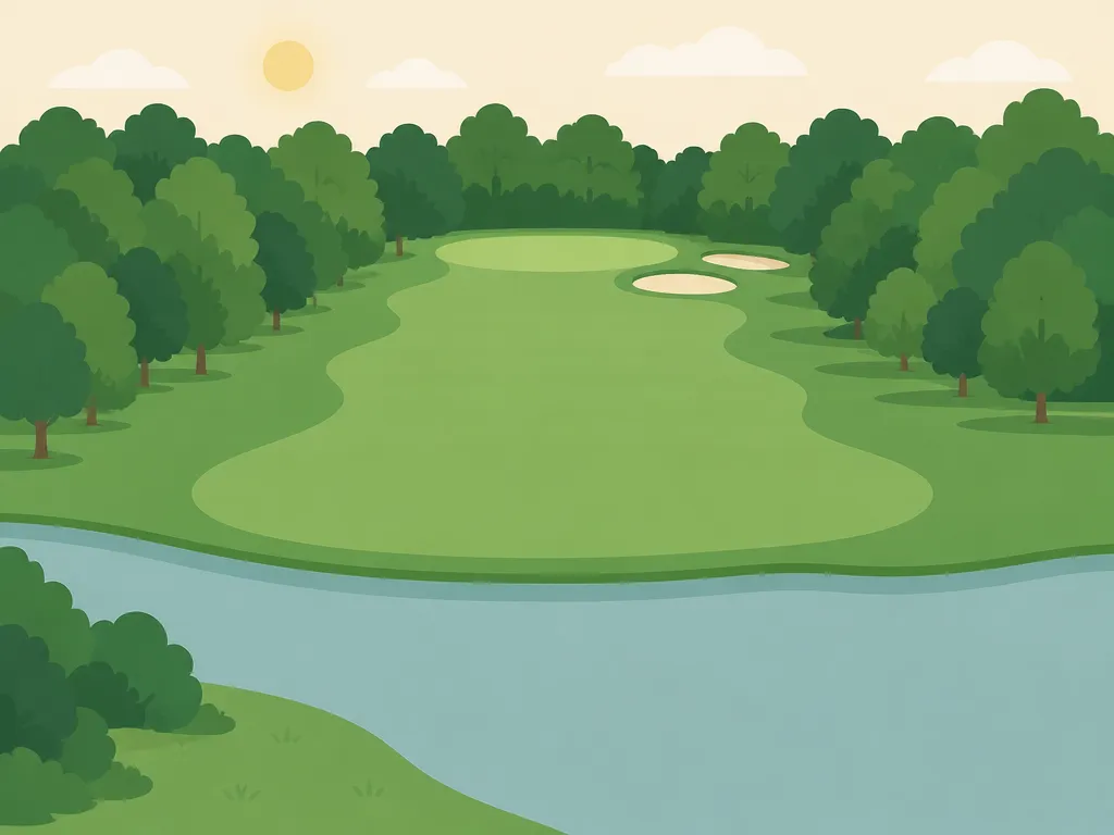 Illustration of Rock Island Arsenal Golf Course