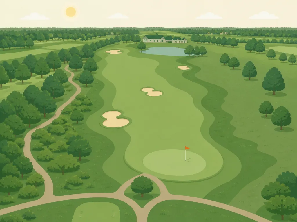 Illustration of Tanners Brook Golf Club