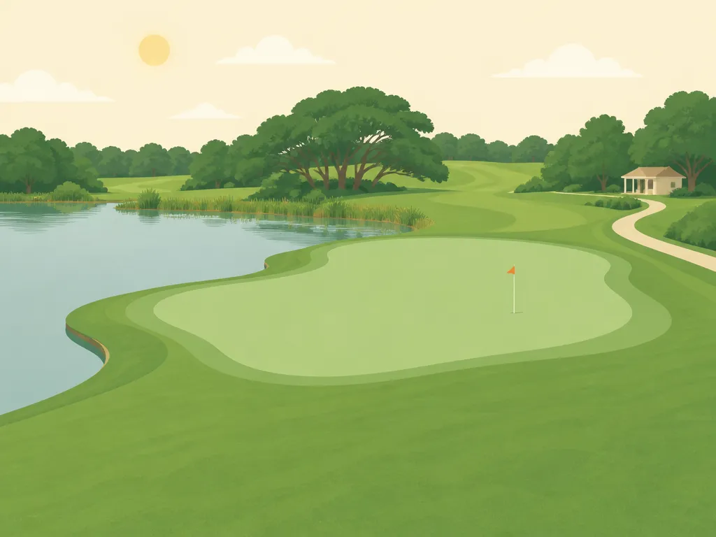 Illustration of Crescent Pointe Golf Club