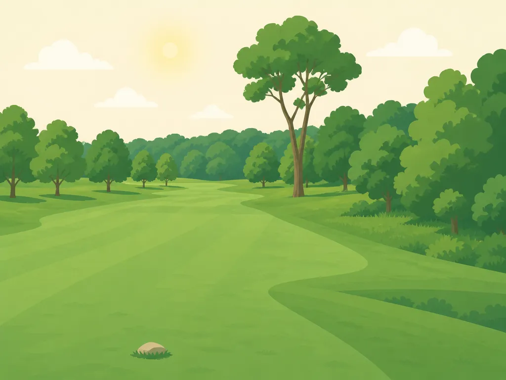 Illustration of Oakland Beach Golf Club