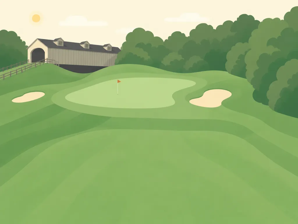 Illustration of Kings Mill Golf Club
