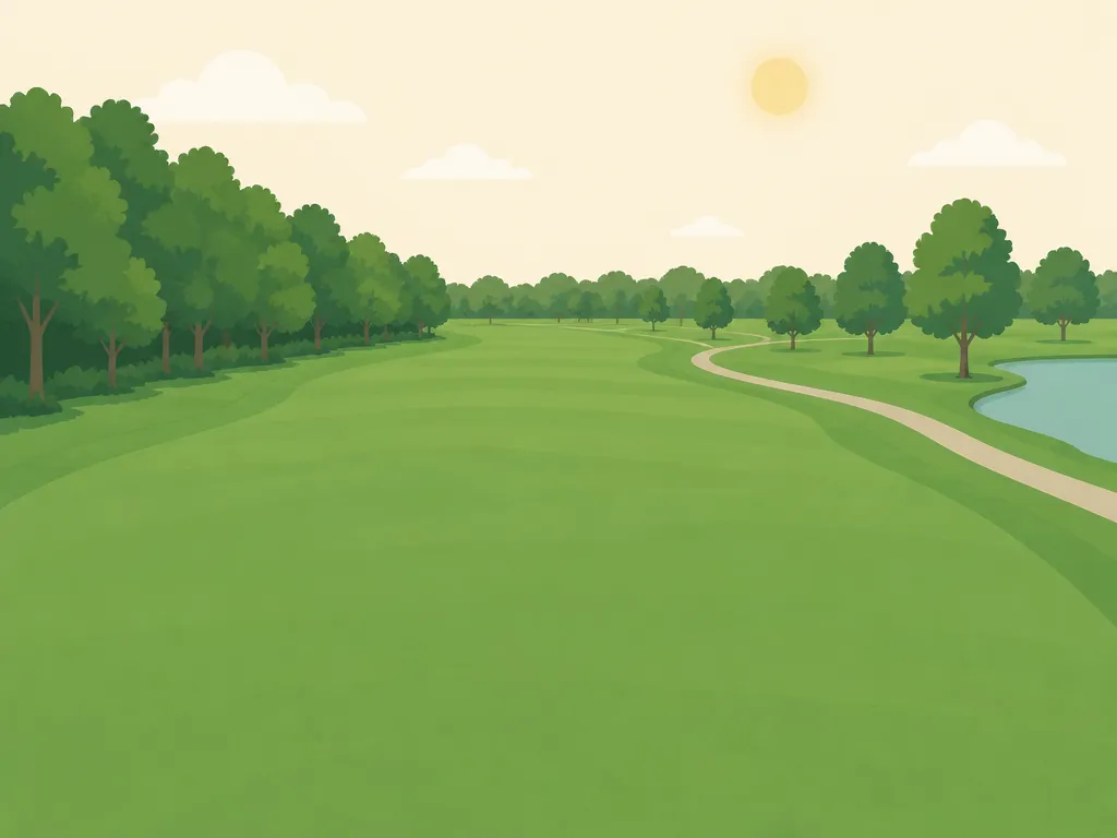 Illustration of Bayou Din Golf Club (Front-Back)