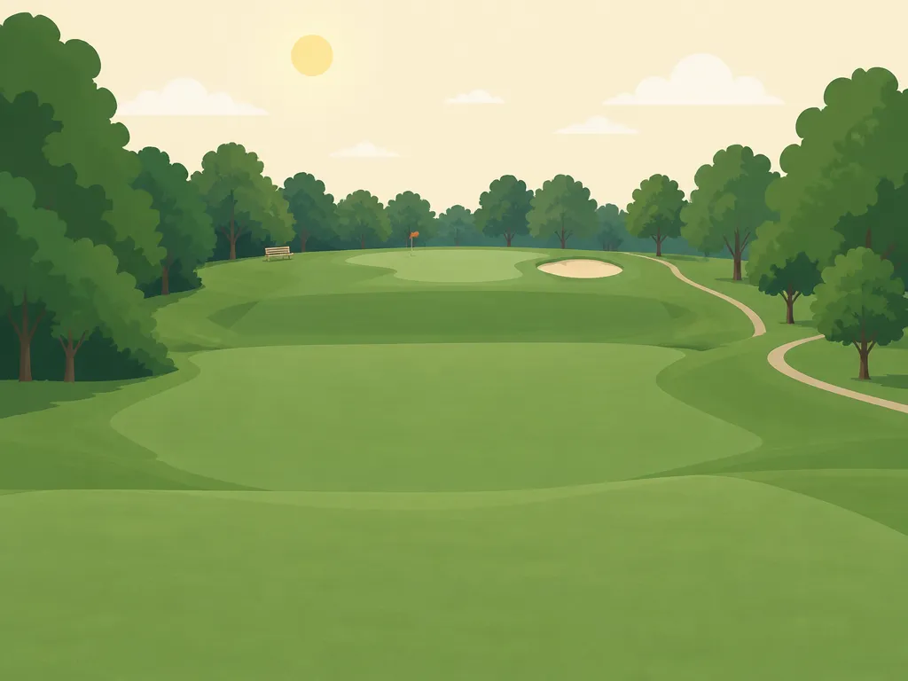 Illustration of Maumee Bay State Park Golf Course