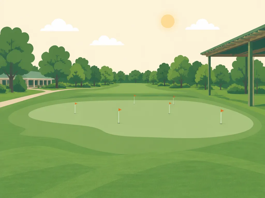 Illustration of The Emerald Golf Club