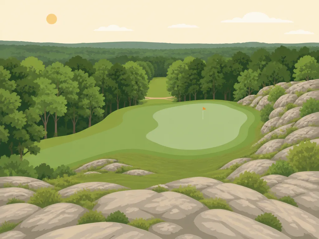 Illustration of SkyView Golf Club